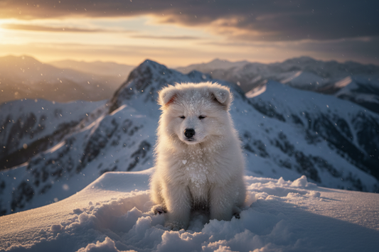 Verdwaalde Puppy Overleeft Negen Dagen op Besneeuwde Griekse Bergtop