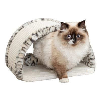 Trixie Krabbrug Leo Panterprint Creme